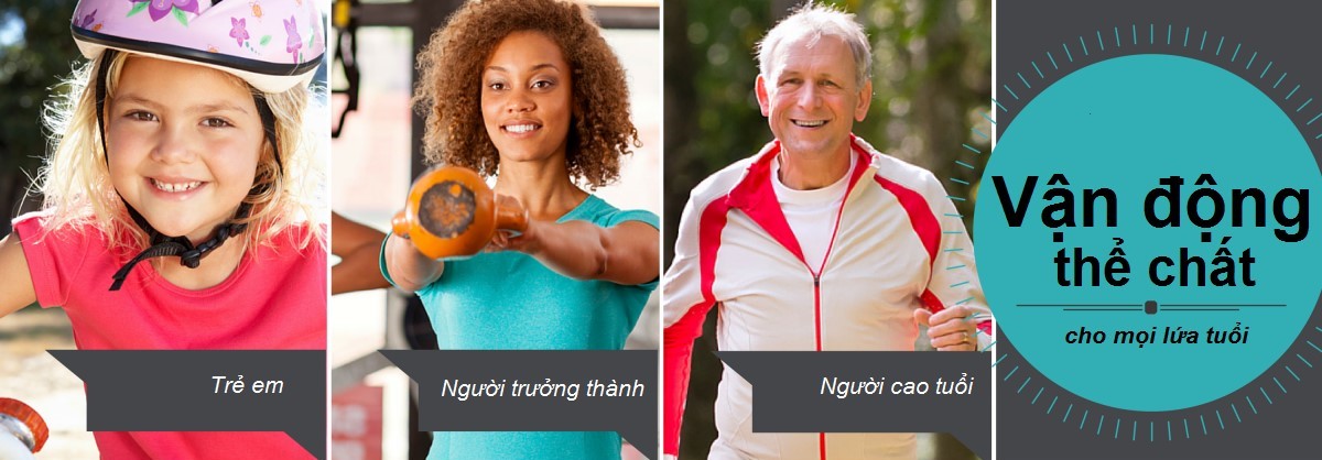 Bài tập thể dục tốt nhất cho từng độ tuổi